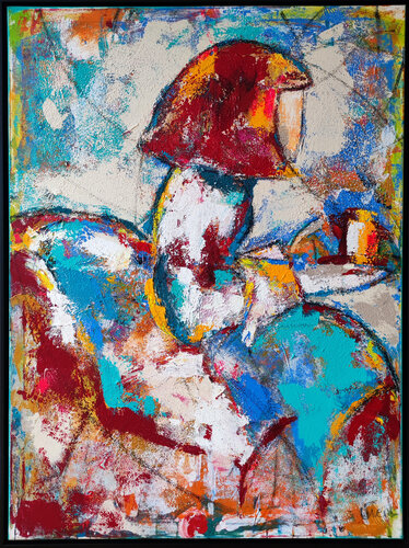 Menina María Agustina by Bego Lafuente, 회화 for Sale on Singulart