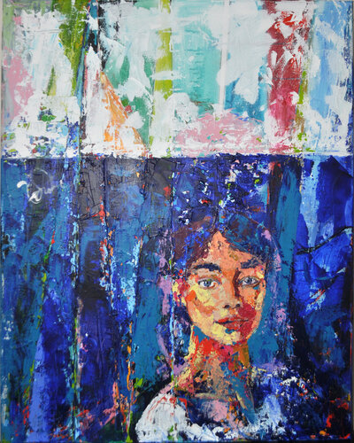 I SEE YOU van Bego Lafuente, Schilderij te koop op Singulart