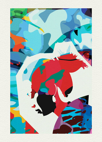 Retrato de mujer 06.  Edicion papel- 1/30 van Bego Lafuente, Digitaal te koop op Singulart