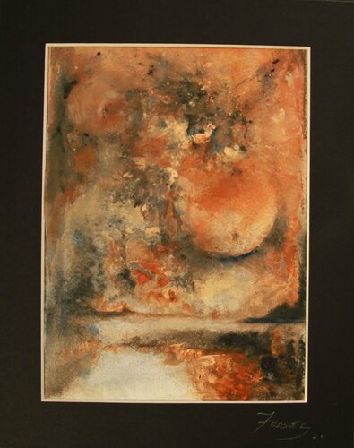MAN ON THE MOON by Steve Fraser, Work on Paper for Sale on Singulart