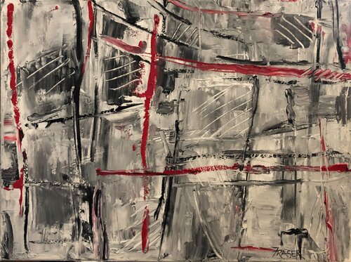 THE PIPERS LAMENT van Steve Fraser, Schilderij te koop op Singulart