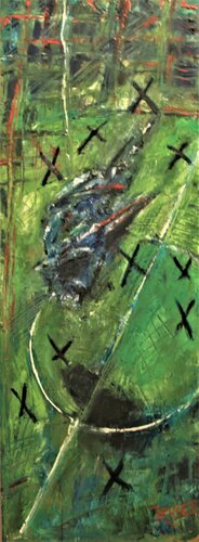 SPOT THE BALL by Steve Fraser, 油畫 for Sale on Singulart