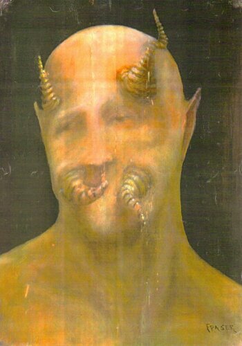 SPEAK NO EVIL van Steve Fraser, Werk op papier te koop op Singulart