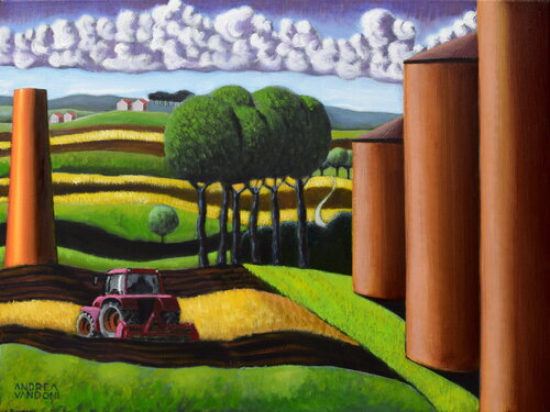 True Clouds - 3 di Andrea Vandoni, Pittura in vendita su Singulart