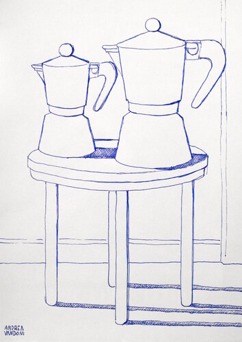 Studio 76 van Andrea Vandoni, Werk op papier te koop op Singulart