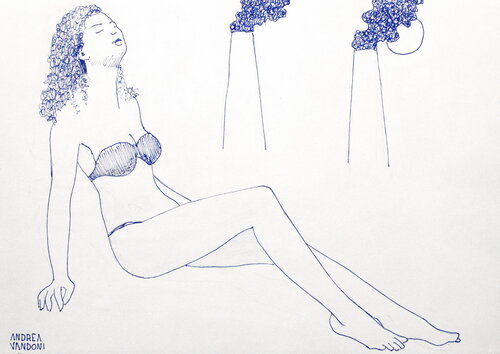 Studio 79 de Andrea Vandoni, Obra en papel a la venta en Singulart