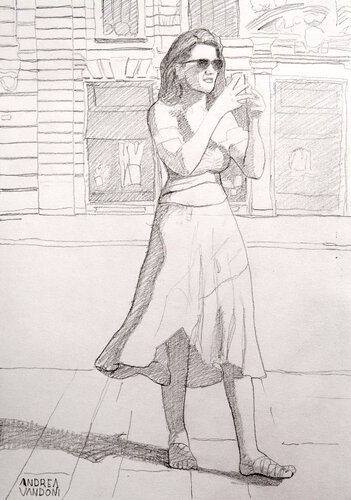 Studio 83 van Andrea Vandoni, Werk op papier te koop op Singulart