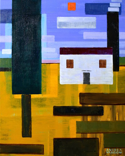 Rectangulism di Andrea Vandoni, Pittura in vendita su Singulart