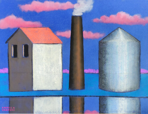 Silent Landscape - 3 di Andrea Vandoni, Opera su carta in vendita su Singulart