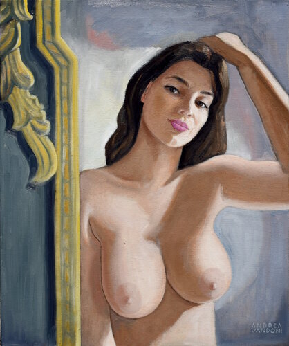 From The Mirror von Andrea Vandoni, Malerei kaufen auf Singulart