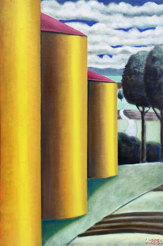 Piedmont - Italy - 4 von Andrea Vandoni, Malerei kaufen auf Singulart