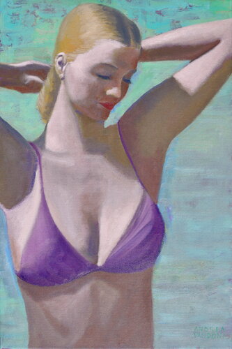 Bather von Andrea Vandoni, Malerei kaufen auf Singulart