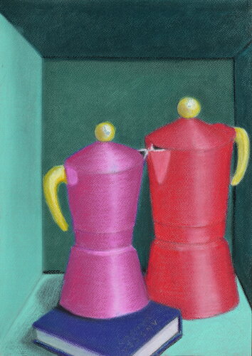 A Kiss In The Box by Andrea Vandoni, Work on Paper for Sale on Singulart