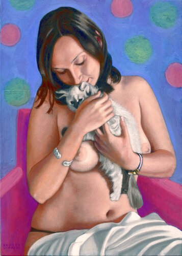 The Softness - 2 di Andrea Vandoni, Pittura in vendita su Singulart