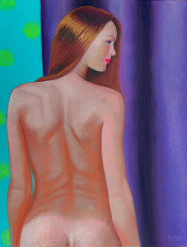Naked From Behind di Andrea Vandoni, Opera su carta in vendita su Singulart