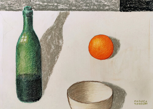 Tre Cose by Andrea Vandoni, 紙面作品 for Sale on Singulart
