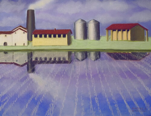 NORD ITALIA by Andrea Vandoni, Work on Paper for Sale on Singulart