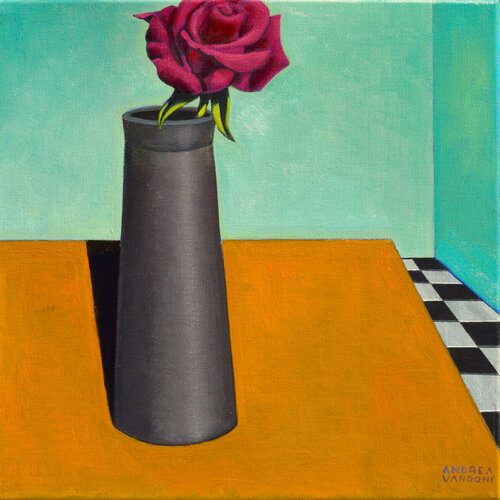 METTIAMO FIORI NELLE NOSTRE CIMINIERE! van Andrea Vandoni, Schilderij te koop op Singulart