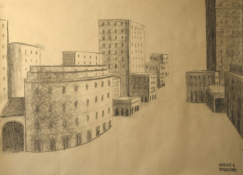 STUDIO SULLA CITTà DI GENOVA Andrea Vandoni