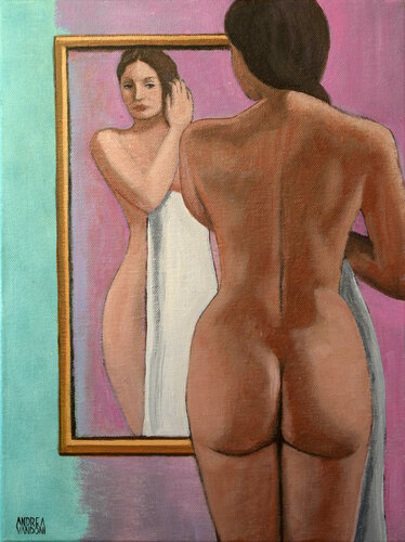 THE MIRROR, 2 von Andrea Vandoni, Malerei kaufen auf Singulart