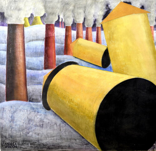 Progress van Andrea Vandoni, Schilderij te koop op Singulart