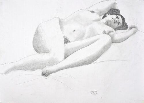 Nude Study 5 Andrea Vandoni