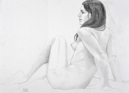 Nude Study 6 Andrea Vandoni