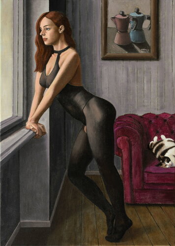 La Gatta von Andrea Vandoni, Malerei kaufen auf Singulart