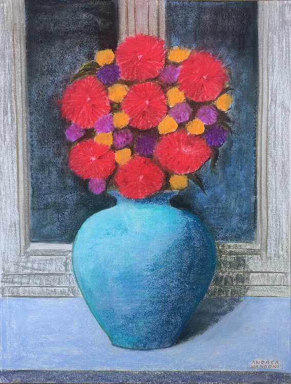 VASE OF FLOWERS - 8 Andrea Vandoni