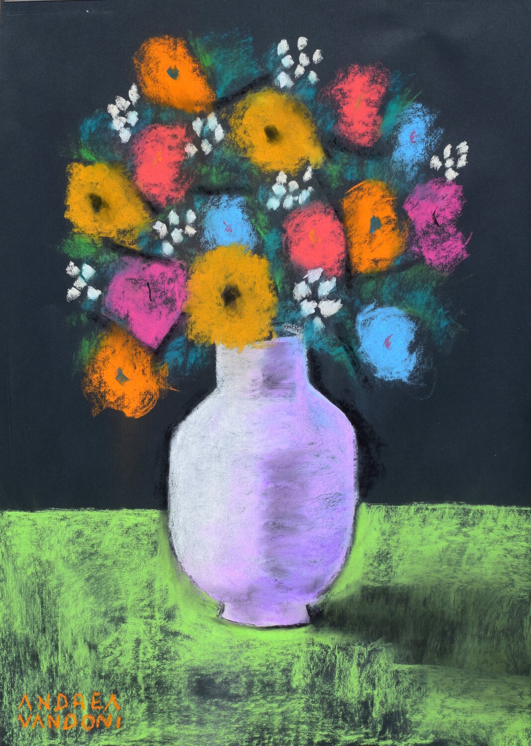VASE OF FLOWERS  - 2 Andrea Vandoni
