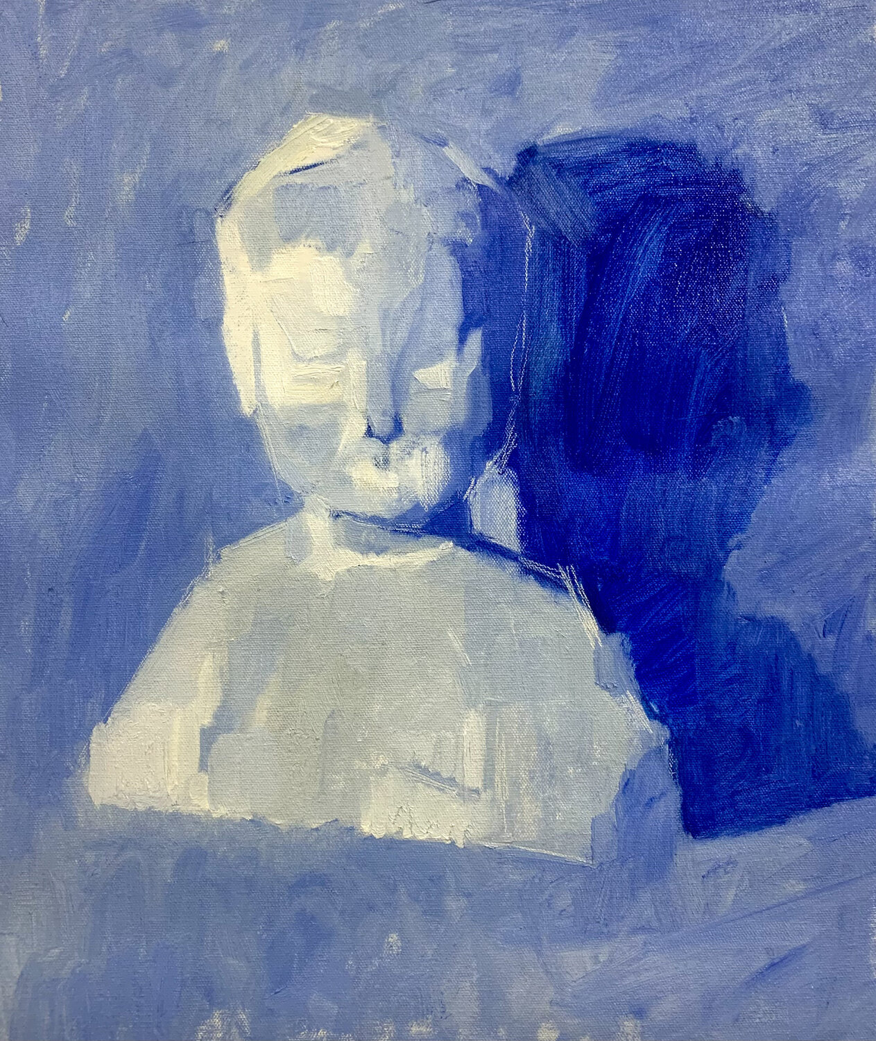 Light boy by Ekaterina Belukhina (2023) Painting Oil on Canvas