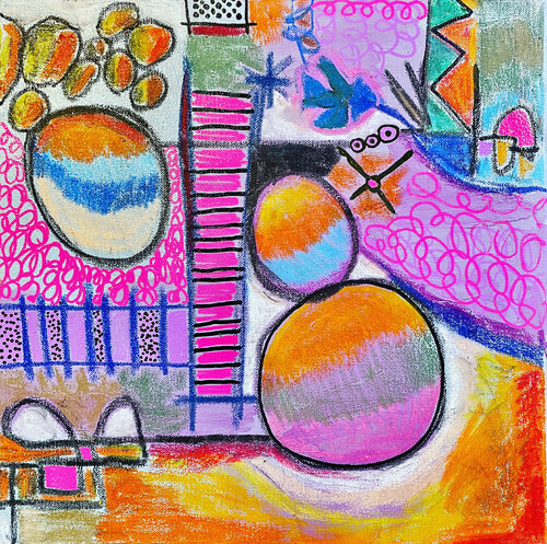 Social Climber by Evan Stuart Marshall, 絵画 for Sale on Singulart