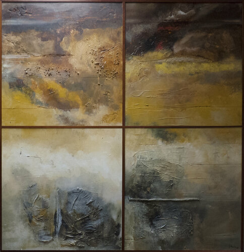 End of Time di Liuba & Javier Torres, Pittura in vendita su Singulart