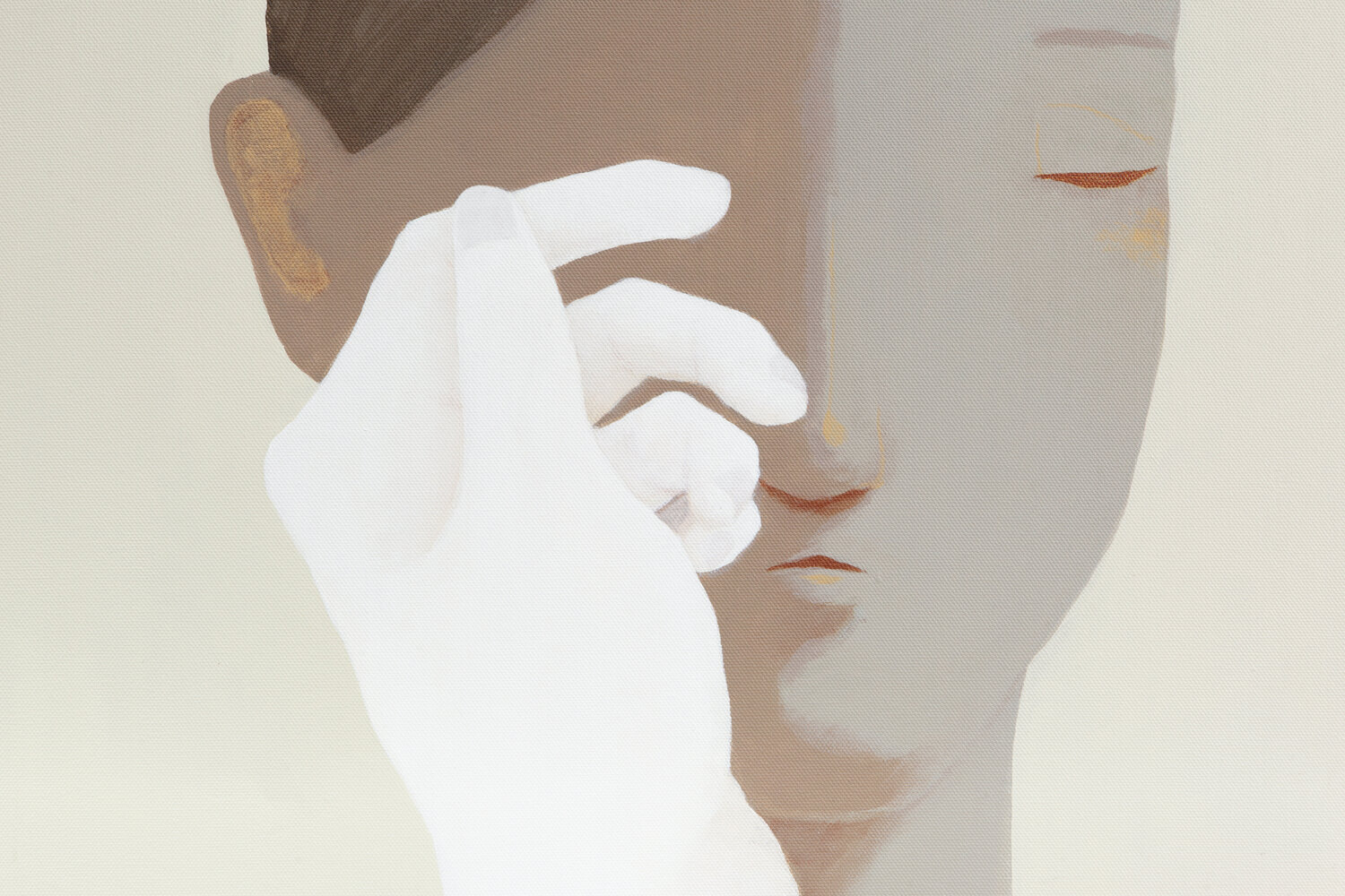 逝去來不及看見的淚水1 by Lian Jhu (2022) Painting Acrylic on Canvas SINGULART