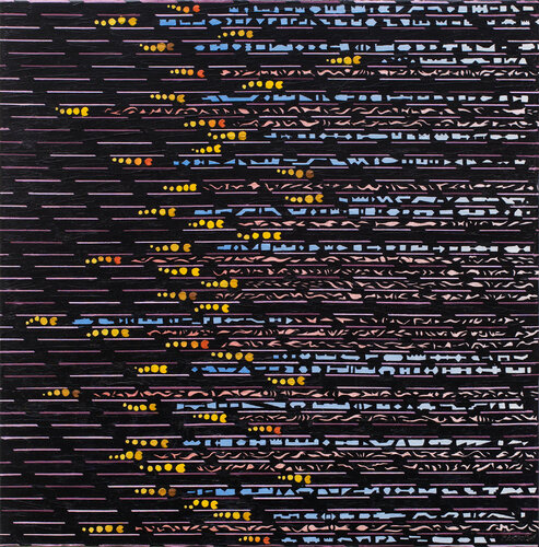 Simulation 1 par Mateusz Borowski, Peinture en vente sur Singulart