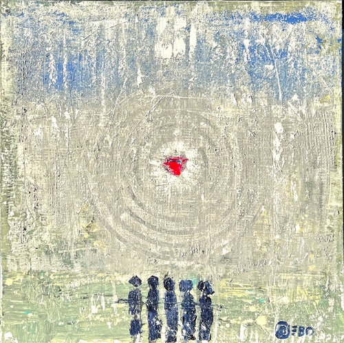 "Finding A Loving Heart in Unexpected Places" by Sven Debo Bode by Sven Bode, Painting for Sale on Singulart