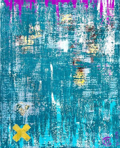 Maharani - The Golden Age - by Sven Debo Bode de Sven Bode, Pintura a la venta en Singulart