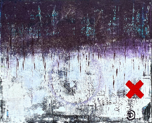 Masterpiece - Purple Rain von Sven Bode, Malerei kaufen auf Singulart
