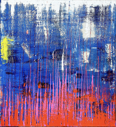 Masterpiece "Futurama" - by Sven DEBO Bode van Sven Bode, Schilderij te koop op Singulart