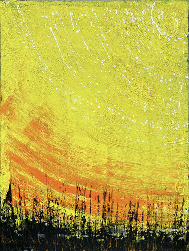"Here Comes the Sun"_by Sven Debo Bode van Sven Bode, Schilderij te koop op Singulart