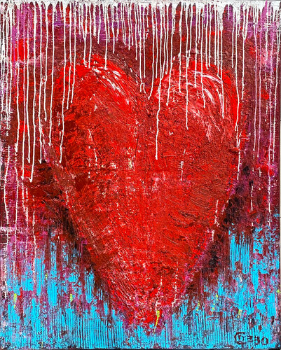 After all these years - Still Drunk in Love -  by Sven Debo Bode von Sven Bode, Malerei kaufen auf Singulart