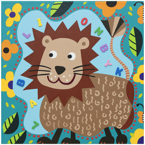 Baby Lion de Mia Kim, Pintura a la venta en Singulart