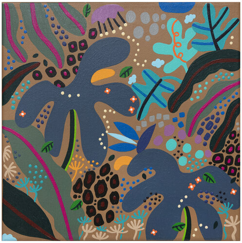 Secret Garden_Emotional Plant di Mia Kim, Pittura in vendita su Singulart