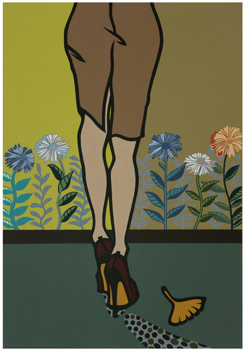 Going on my way_in Autumn von Mia Kim, Malerei kaufen auf Singulart