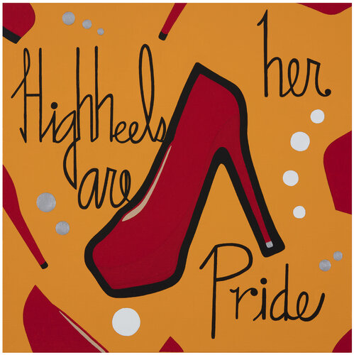 High heels are her pride Mia Kim