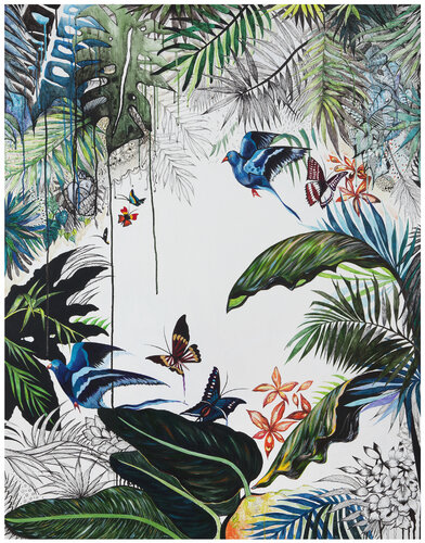 Chase a Mirage di Mia Kim, Pittura in vendita su Singulart