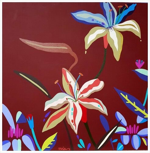 Song of myself (Autumn) di Mia Kim, Pittura in vendita su Singulart