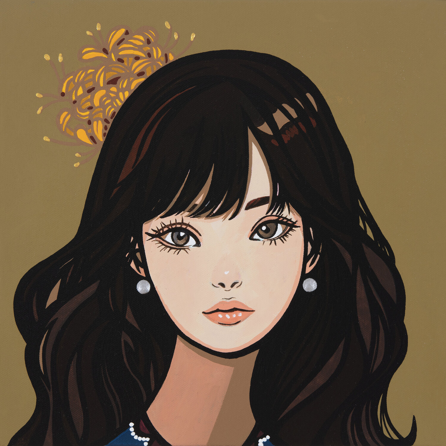 An autumn girl Mia Kim