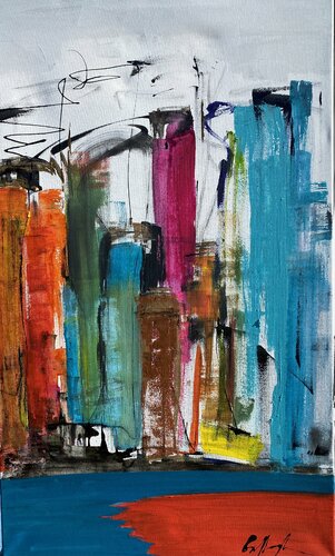 UNEXPECTED BEAUTY von Gisela Gaffoglio, Malerei kaufen auf Singulart