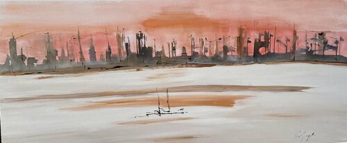 Rojo atardecer Gisela Gaffoglio